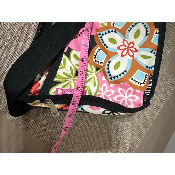 Brighton Retro Floral 14x9 Crossbody Shoulder Bag Purse - Picture 7 of 8